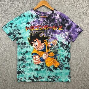 Vintage Dragonball Z Tie-Dye T Shirt Tee Size Large